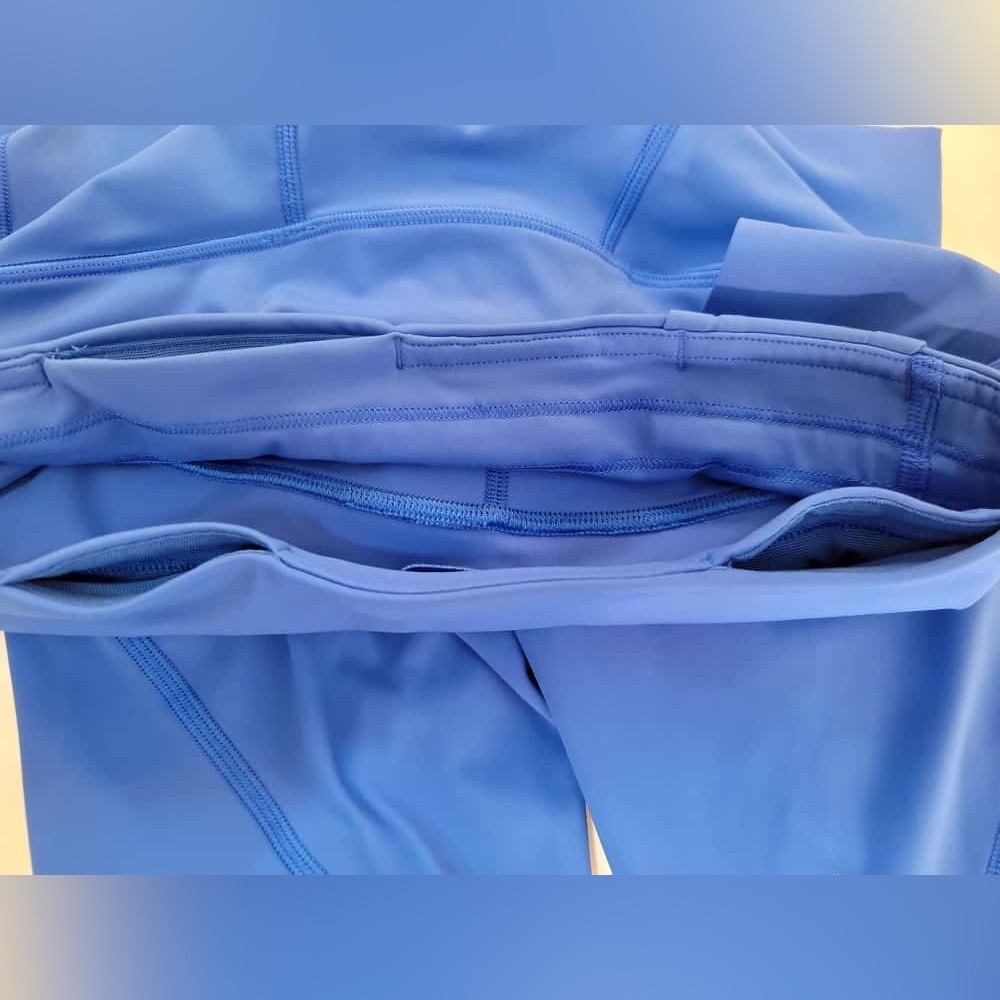 Lululemon•Free to Speed High-Rise Tight 25•Pocket Nulux•Wild Bluebell•LIKE NEW•6 - Picture 9 of 16